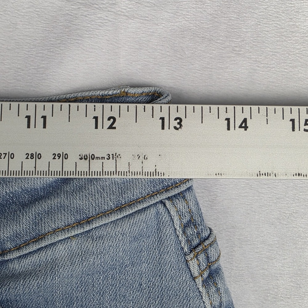 Judy Blue Jeans Womens 5/27 Weekend Wanderer High Rise Boyfriend Blue Denim Pant - Picture 10 of 12
